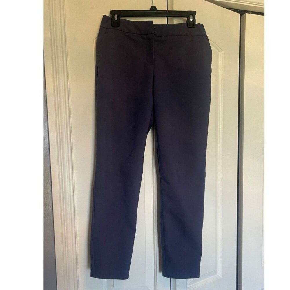 Express Columnist Ankle Pants - Blue Size 8